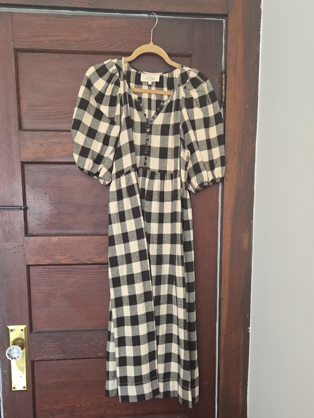 Buffalo Plaid Dress By The Great